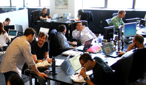 Male coworking