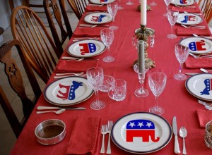 Cropped politics at dinner