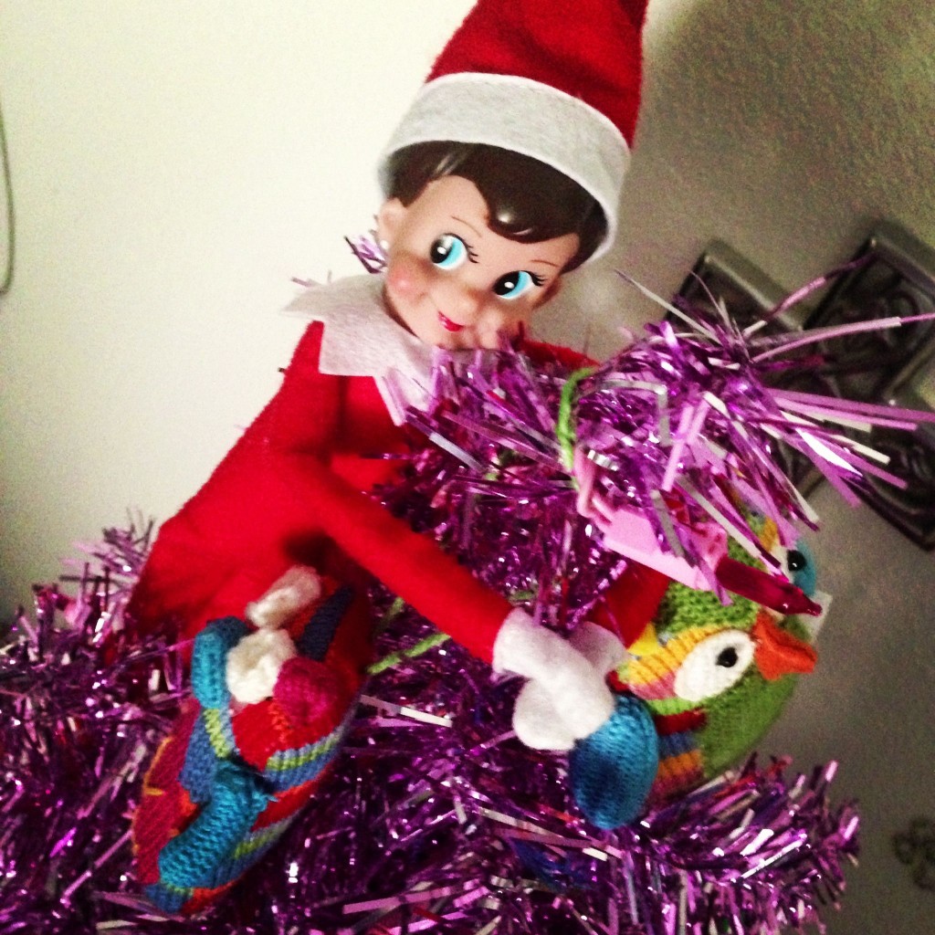 creepy doll elf on the shelf