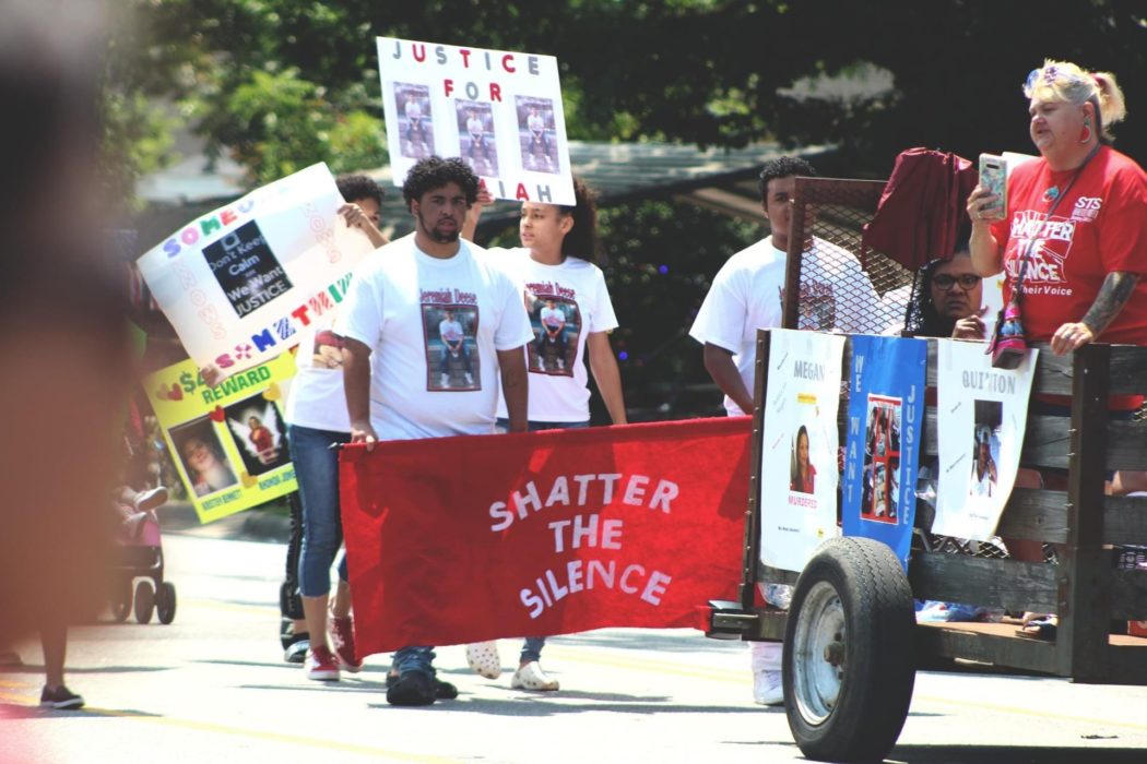 Many March for the Missing and Murdered in the Lumbee Parade